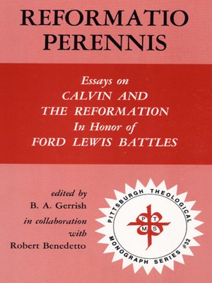 cover image of Reformatio Perennis